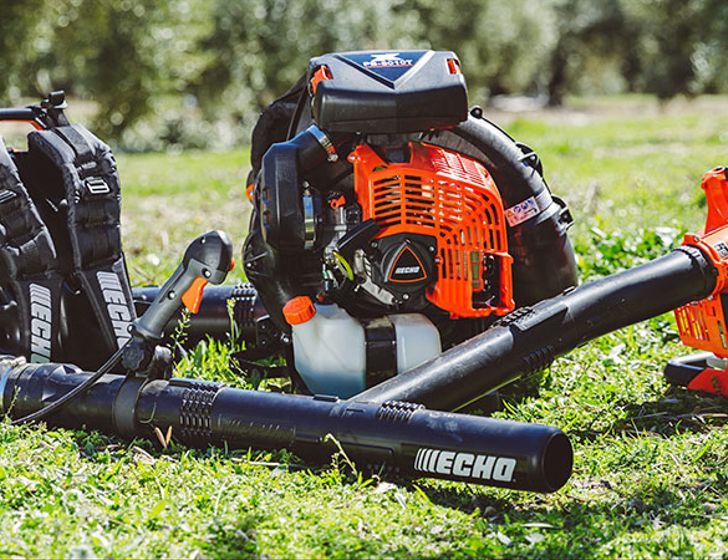 The world's first power blower. The world's first power blower.